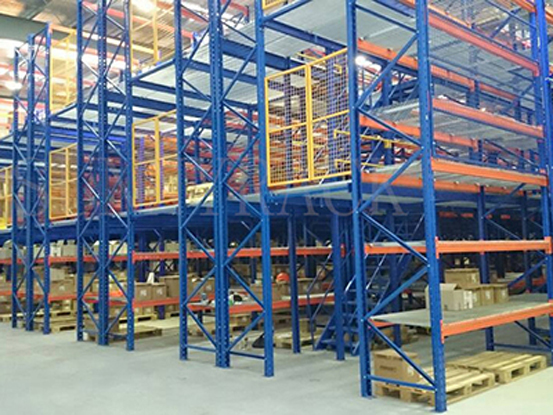 奔腾（澳洲）三层阁楼式货架案例